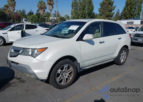 2009 Acura Mdx Technology Package из США, поврежденный, VIN 2HNYD28639H525732